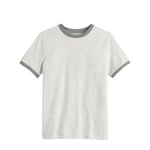 T-shirt Premium Homme à Manches Courtes Col Rond Uni en Mélange Polyester/Coton Coupe Classique Respirant Anti-boulochage Grande Taille Noir - Product Image 5