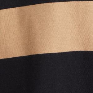 T-Shirt d'été de haute qualité pour femme, haut court et décontracté avec doublure rayée - Product Image 6