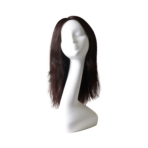 Peluca de Cabello Humano Remy Indio con Capas |   Cabello Virgen 100% Natural |   Peluca de Cabello Natural de Doble Trama para Toda la Cabeza - Product Image 2