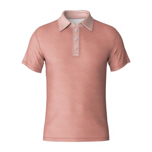 Men's Golf Polo Shirt Polyester Spandex Breathable Quick Dry Performance Activewear - Product Image 5