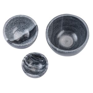 ชุดชามหินอ่อนพรีเมียมทันสมัย ทำด้วยมือ หลายใบ สำหรับเสิร์ฟและตกแต่งบ้าน ห้องครัว และงานเทศกาลดีวาลี - อเนกประสงค์ - Product Image 6