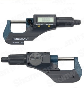Micromètre numérique avancé HM-PM089L, type à vis, instrument de mesure numérique pour laboratoire, science et ingénierie - Product Image 2
