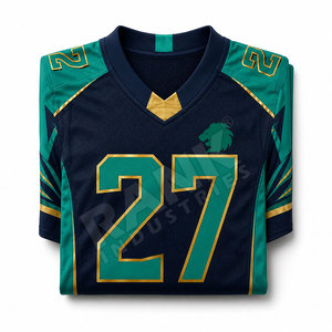 Maillot de football américain de qualité supérieure, service OEM, maillot de football américain élégant avec coupe athlétique - Product Image 6