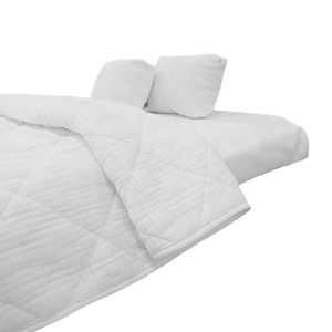 Couette en coton mousseline de haute qualité + PUL, couleur unie de luxe, 100% coton, douce, pour la maison et l'hôtel - Product Image 1