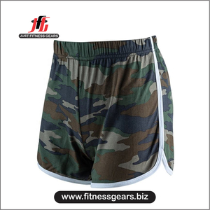 JUST FITNESS GEARS Pantalones Cortos Deportivos de Poliéster Transpirables de Verano para Mujer, Estilo Holgado, Diseño de Delfín, Venta al por Mayor - Product Image 1