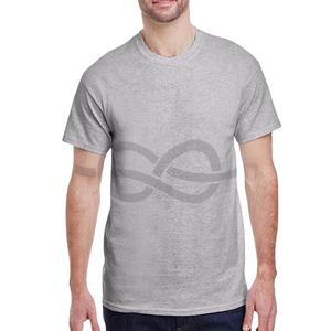 Camiseta de Cuello Redondo para Hombre, 100% Algodón, Gruesa, de Alta Calidad, con Diseño de Logotipo Personalizado, Tallas Grandes, para Fisicoculturismo, Manga Corta, de Secado Rápido - Product Image 1