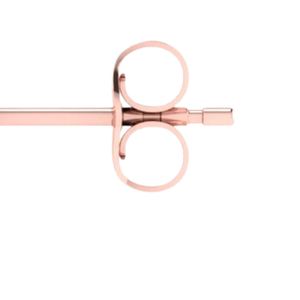 Pendientes de Plata de Ley Chapados en Oro Rosa con Cristales, Diseño de Hoja, Joyería para Mujer, Accesorio de Moda, Regalo Elegante - Product Image 3