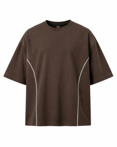 Vêtements décontractés à la mode, logo OEM, nouveau design, sur mesure, grande taille, manches longues, couleur unie, tissu 100% coton, confortable - Product Image 1