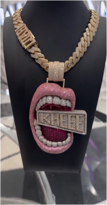 Colgantes de Moissanita 3D Completos, Estilo Hip Hop, con Letras Personalizadas, Colgante con Nombre Iced Out, Colgante de Moissanita Personalizado S925 - Product Image 5