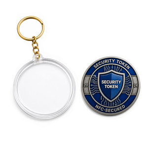 Moneda de Desafío NFC Personalizada B2B - Tarjeta de Visita Inteligente de Metal Grabada con Láser para Compartir en Redes Sociales - Product Image 4