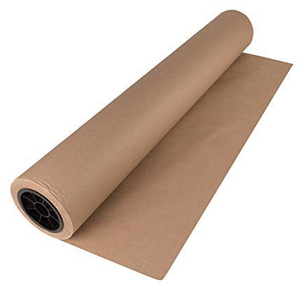 Papel Kraft Impreso Reciclable Personalizado, Papel Kraft de Grado Alimenticio al por Mayor, Rollo de Papel Kraft Marrón de 165 g/m², 600 mm x 120 m/a Granel - Product Image 1
