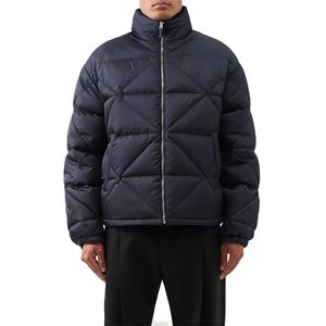 Veste d'hiver décontractée pour homme GRACE COLLECTION, grande taille, matelassée, longueur normale, coupe-vent, respirante, 100% polyester, doublure en coton - Product Image 1
