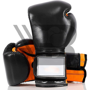 Guantes de Boxeo de Entrenamiento MMA con Logotipo Personalizado de la Mejor Calidad, Transpirables, de Material PU, que Absorben la Humedad, con Cierre y Colores Personalizados para Hombre - Product Image 2