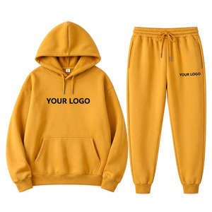 Ensemble jogging et sweat à capuche imprimé floral pour homme, en polyester respirant, vêtements de sport décontractés pour l'automne et l'hiver - Product Image 4