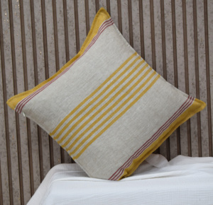 High Quality 100% Pure Linen Cushion <b>Cover</b> Stripe Square Linen Pillow <b>Cover</b> for Home <b>Sofa</b> Decoration <b>Throw</b> Pillow Use Decor - Product Image 6