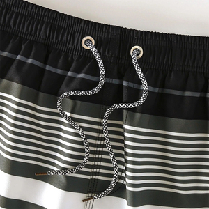 OEM Service Adult Men's Swim Shorts Sublimation <b>Elastic</b> Waist Casual Breathable Quick Dry Board Swim Shorts 100% Polyester - Product Image 4