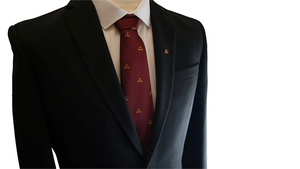 Cravate en soie tissée 100% maçonnique, insignes des francs-maçons, cravates personnalisables, cravates neuves de marque maçonnique pour hommes, Sunjotra, haute qualité - Product Image 2