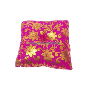 Handmade <b>Silk</b> Brocade Square Singing Bowl <b>Cushion</b> Pillow Pads From 3 Inch to 12 Inch Singing Bowls - Product Image 3