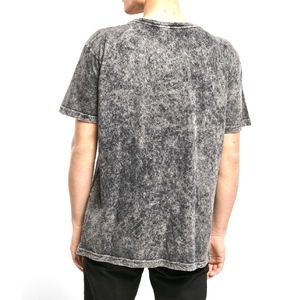 เสื้อยืดคอกลมทรงสั้นผ้าฝ้ายสีพื้นหลากสีสไตล์สตรีทแวร์สำหรับผู้ชายรุ่นใหม่ล่าสุดแบบย้อมสีเอซิดวอชสั่งทำได้ - Product Image 2