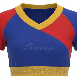 Uniformes de animadoras personalizados de fábrica para equipos escolares, grupos de baile, competencias y ropa deportiva - Product Image 5