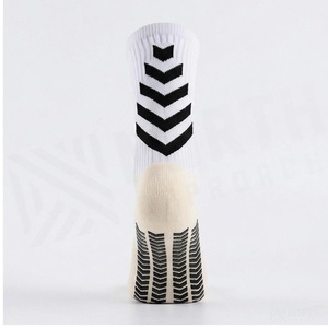 White Crew Athletic <b>Socks</b> Breathable Knitted for Running Adults Summer Season - Product Image 2