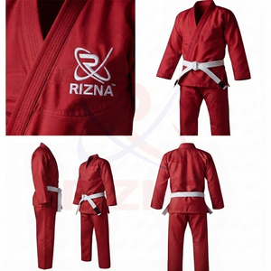 Kimono BJJ unisexe pour adultes OEM, 240g, 100% polyester, léger, extensible, respirant, coupe-vent, antibactérien, écologique, durable - Product Image 4