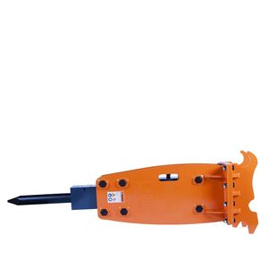 Martello Idraulico per Escavatore/Terna da 6-9 Tonnellate, Attacco Rapido con Punte da 3 Pollici, Scalpello 1030 J, Energia d'Impatto TMG HB90Q, Nuovo - Product Image 2