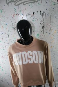 <b>Mock</b> <b>Neck</b> Sweatshirt 100% WHITE Applique Embroidery wide <b>neck</b> Sweatshirt Finer Threads - Product Image 4