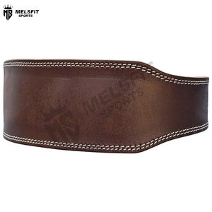 Cinturón de Levantamiento de Pesas Deportivo Melsfit de Alta Calidad, Ajustable, de Cuero Resistente, Personalizable, Antideslizante, Protección Profesional para - Product Image 3