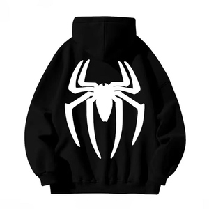 Sweat-shirt à capuche unisexe surdimensionné de haute qualité en coton, personnalisable avec logo, pour hommes, épais, vierge, approvisionnement ODM en gros - Product Image 3
