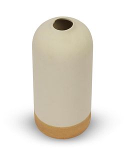 Jarrón de Cerámica Crema con Acabado Mate, Estilo Ramequín, Porcelana Minimalista, Apto para Lavavajillas, para Bautizo, 2-4 Pulgadas de Ancho, 4-8 Pulgadas de Alto - Product Image 6