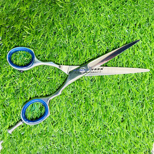 Professional Steel <b>Barber</b> Scissors <b>Set</b> Sharp Straight Hair Cutting Scissors and Thinning Shears for Precision Styling - Product Image 2