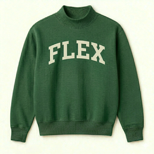 Sudadera Urbana Básica con Cuello Alto, Oversize, de Algodón y Felpa, Cálida para Invierno, Estilo Casual, Prenda Esencial de Moda - Product Image 1