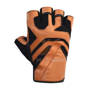 Gants de fitness en cuir à marque privée, meilleure vente, matériau durable, sangle de poignet réglable, antidérapants, unisexe, prix abordable - Product Image 3