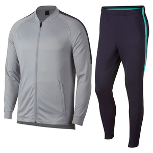 Men Athletic Tracksuit Set Navy Blue <b>Zip</b>-<b>Up</b> <b>Jacket</b> & Jogger Pants Sports Training Wear - Product Image 6