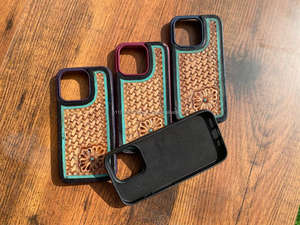 เคสโทรศัพท์หนังเครื่องมือทำมือสไตล์ตะวันตกสินค้ามาใหม่เคสมือถือ15นิ้วหรูหราสไตล์วินเทจ - Product Image 6