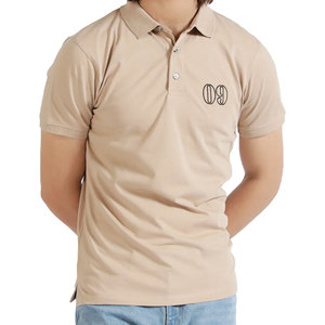 Chemises polo pour hommes de haute qualité en gros, nouvelle conception à la mode, logo personnalisé, couleur unie, respirantes, pour hommes - Product Image 5