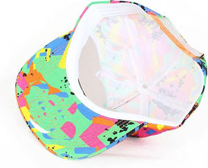 Gorra de Béisbol Deportiva Bordada en 3D al por Mayor, Gorra Ajustada de 6 Paneles para Hombre, de Lujo, Lisa, con Logotipo Personalizado, 100% Algodón - Product Image 2