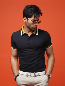 Camisas de Negocios para Hombre, Manga Corta, Transpirables, Casuales, para Trabajo, Deportes, Golf, Corte Regular, Sólidas, Personalizables - Product Image 2