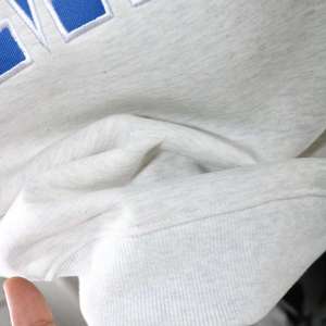 Sudadera con Capucha JIMENEZ 100% Algodón, Sudadera con Capucha de Invierno, Apliques Bordados, Cierre de Cremallera, Cuello Ancho, Estampado de Letras, Corte Regular, Informal de Otoño - Product Image 4