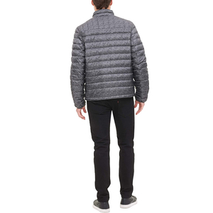 <b>Top</b> Selling High Quality Unisex 100% Nylon Canvas Puffer Winter Hooded Jacket with Stand Collar Custom Design Wholesale Price - Product Image 6