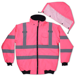 <b>Lightweight</b> Reflective <b>Jacket</b> for Men and Women High Visibility Outdoor Workwear - Product Image 3