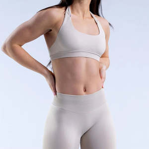 Conjunto Deportivo Personalizado con Logotipo, Leggings de Cintura Alta de Spandex, Transpirables y de Secado Rápido para Mujer - Product Image 4