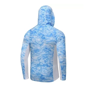 Sudadera con Capucha para Pesca, Resistente a los Rayos UV, Manga Larga, Tejido Transpirable para Pescadores al Aire Libre - Product Image 2