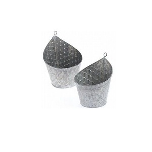 Pot de fleurs en métal de haute qualité pour hôtel et restaurant, vente en gros, design moderne, jardinière suspendue - Product Image 1