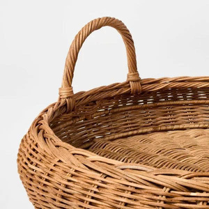 Bandeja de Almacenamiento Decorativa Contemporánea para el Hogar con Asas, Hecha a Mano en Vietnam para Venta al por Mayor Global - Product Image 4