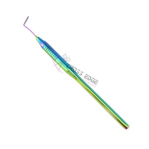 Outil d'isolation des cils haute performance en acier inoxydable à pointe fine pour la création de bouquets de volume et l'extension professionnelle des cils - Product Image 1