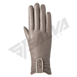 Latest High Quality Dressing Leather Gloves Custom Made <b>Men</b> Leather Gloves Fashion Leather Gloves - Product Image 2