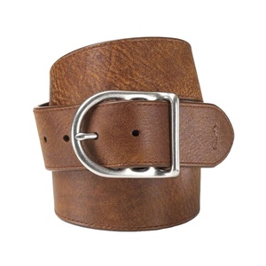 Cinturón de Cuero de Búfalo 100% Auténtico Estilo Vintage, Cinturones de Cuero Genuino con Hebilla Metálica, Longitud Personalizada, Impresión de Logotipo de Marcas Personalizadas - Product Image 1