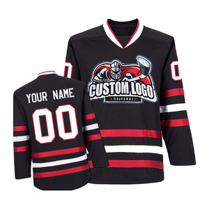Best Sellers Long Sleeve <b>Referee</b> Wholesale Price Sublimation Printing Ice Hockey Jersey - Product Image 5